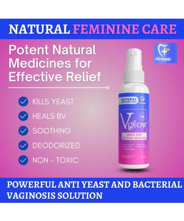 Boric Acid BV Relief for Women | Natural Yeast Infection Treatment & Itch Relief Solution - Buy Online on GoSupps.com