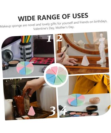 MAGICLULU 6 Sets Triangular Sponge Puff Mineral Puff Foundation Blending Sponge Mini Beauty Puff Wedge Makeup Sponge Cosmetic Puff Body Puff Makeup Puff Wet and Dry - Buy Online on GoSupps.com