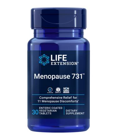 Life Extension Menopause 731 30 Enteric Coated Vegetarian Tablets