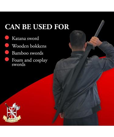Black Katana Bokken Large Weapon Carry Case - Armory Replicas - Buy Online on GoSupps.com
