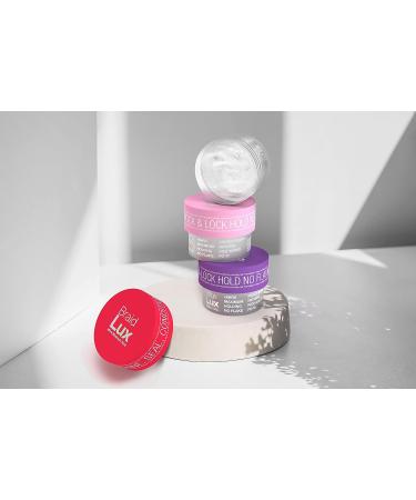 Lux Collection Edge Control Wax 48-Hour Maximum Hold - Cherry Scented Hair Gel Tamer | Natural Ingredients - No Flaking - Conditioning Styling (3.53oz) - Buy Online on GoSupps.com