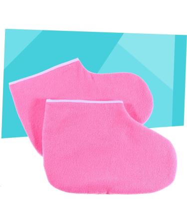 Beaupretty Mitaines Cire Pour Mains Et Ensemble De Isolants Coton Pour Bain De Paraffine Rose moyen Rose - Buy Online on GoSupps.com