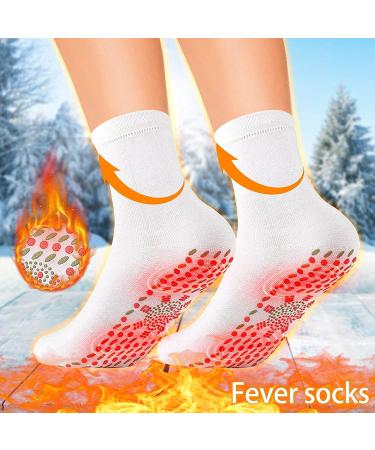 Heated Magnetic Self-Heating Winter Socks Set | 3pcs Comfortable Warming Socks | for Women & Men | Christmas Gift - Buy Online on GoSupps.com