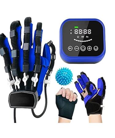 Rehabilitation Robot Gloves - Finger Exercises Splint Auxiliary Gloves Stroke Hemiplegia Hand Rehabilitation Training Device for Flexion of Joints Hand Exerciser left hand XL left hand XL
