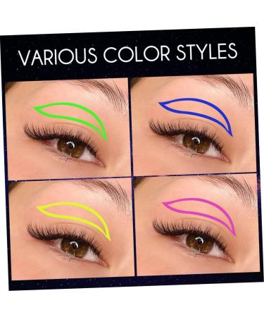 Abaodam 12 Sets Paper Stage Eyeliner Sticker Eyeliner Decal Eyeliner Sticker Makeup Tool - Buy Online on GoSupps.com