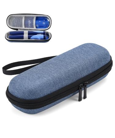Vueinrg insulin pen bag insulin cooling bag portable diabetes bag insulin pen case diabetic bag insulinating travel box for trip diabetic utensils medication (only bag navy blau)
