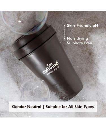 mCaffeine Coffee Body Wash with Vitamin E (300ml) | Deep Cleanses and Hydrates |Daily-Use Shower Gel for Men and Women with Fresh Coffee Aroma | Soap-free - Buy Online on GoSupps.com