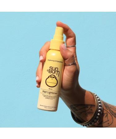 Sun Bum Blonde Formula Hair Lightener Blonde Tone Enhancer Leave-In Treatment 4 oz Each Blonde Hair Lightener + Blonde Tone Enhancer - Buy Online on GoSupps.com