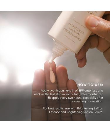 RANAVAT Brightening Mineral Face Sunscreen - Broad-Spectrum SPF 50 Mineral Sunscreen with Zero White Cast - Boosts Radiance & Helps Protect Against Signs of Aging - Safe for Sensitive Skin (50 ml) - Buy Online on GoSupps.com