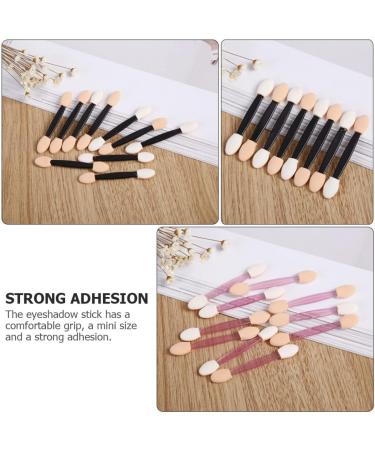 Hemoton 40pcs Sponge Stick Eye Brushes for Foundation Eye Makeup Brushes Sponges Makeup Cosmetic Plastic Abs - Buy Online on GoSupps.com