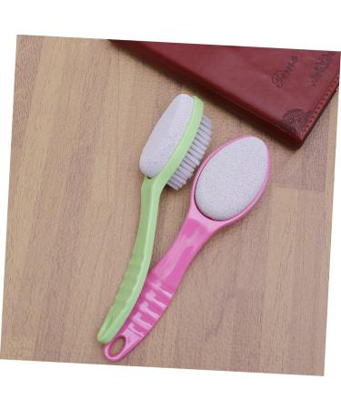 minkissy Brush Pumice Foot Brushing Body Brush Exfoliating Foot Brush Body Scrubber exfoliator Foot exfoliator Scrubber Dry Skin Remover for feet Remover Pedicure Dead Skin Exfoliator - Buy Online on GoSupps.com