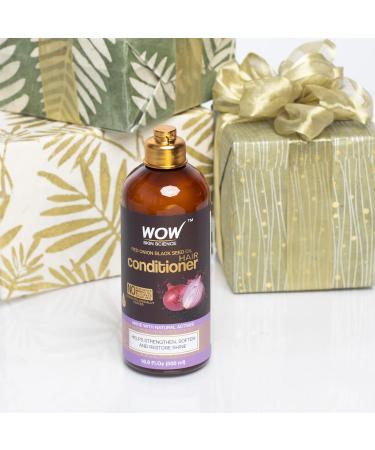 WOW Skin Science Red Onion Black Seed Oil Conditioner 500ml - Nourishing Hair Care | International Shipping Available - Buy Online on GoSupps.com