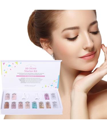 Allbestaye Liquid Foundation for Microneedling System Waterproof Semi Permanent Water Repellent Concealer Makeup Kit - Buy Online on GoSupps.com