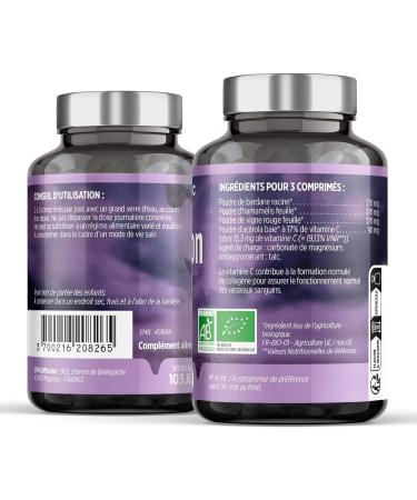 Circulation Bio - 400 mg - Red Vine Witch Hazel Burdock Acerola - 200 Tablets - Buy Online on GoSupps.com