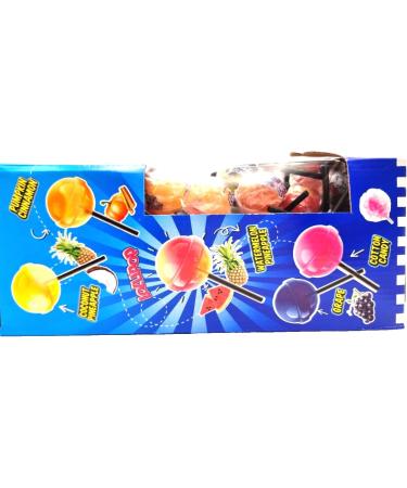 Lollipops Assorted Fruity Exotic Flavours 75 x 20g Box. Kids Party Bag lollies & favours - Buy Online on GoSupps.com