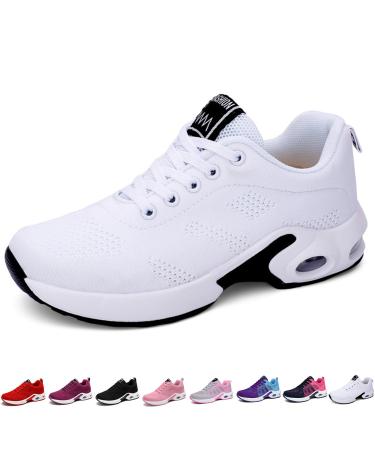 Orthowalk for Pain-Free Feet Orthopedic Shoes Lightweight Sports Shoes Women (35 White) 35 EU White