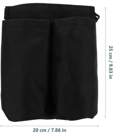 Kichvoe Professional Massage Bottle Bag | Double-Holster Waist Holder for Oil | Adjustable Belt Organizer for Home & Salon Use - Buy Online on GoSupps.com