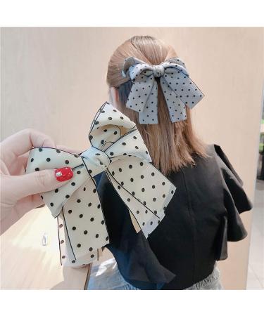 4pcs Large Bow Hair Clips | Stylish Hair Accessories for Women & Girls - Perfect Hair Jewelry - Buy Online on GoSupps.com