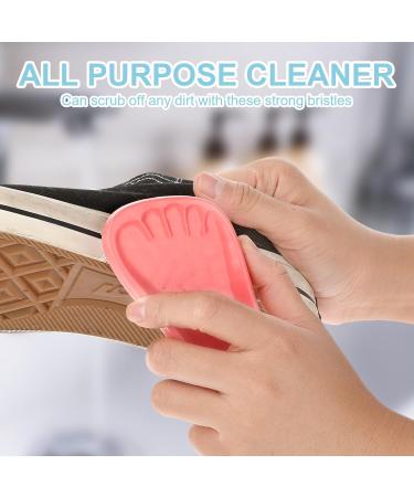 AndiBro Hand Brush Nail Brush Set - 2 Stiff Bristle Scrubbers for Fingernails & Toes - Durable & Effective Cleaning for Men Women & Children at Home or Office - Buy Online on GoSupps.com
