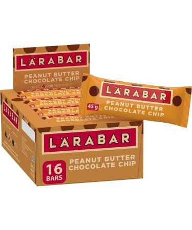 L RABAR Peanut Butter Chocolate Chip Fruit and Nut Energy Bar Pack of 16 Bars Gluten Free Vegan & Chocolate Chip Banana Bread Fruit and Nut Energy Bar Pack of 16 Bars - Buy Online on GoSupps.com