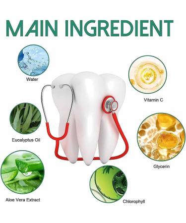 3-Piece Dentizers for Gums Growth - Effortlessly Rejuvenate & Restore Your Gums with Liquid Mouthwash - Buy Online on GoSupps.com