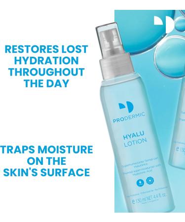 Hyalu Lotion - Hydrating Serum-Tonic with Hyaluronic Acid Thermal Water & Skin Barrier Repair Moisturizing Lotion for Dry Skin Anti-Aging Skin Firming (130 ml / 4.4 Fl Oz) - Buy Online on GoSupps.com