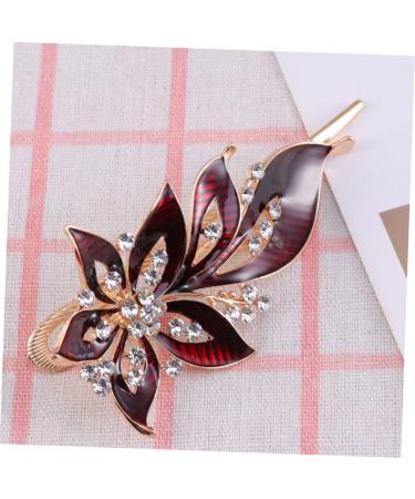 minkissy Banana Hair Clips Fancy Hair Accessories for Women Clips for Hair Womens Hair Clips Duckbill Hair Clips Hairpin Red Spring Clip Alligator Clip Crocodile Skin Alloy France Miss - Buy Online on GoSupps.com