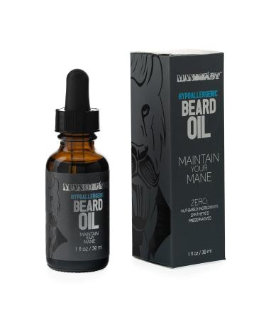 Hypoallergenic Nut-Free Beard Oil | 100% Natural & Synthetic-Free | Promotes Growth Softens Beard Eliminates Itch | Seed-Based Oils by Lion's Den - Buy Online on GoSupps.com