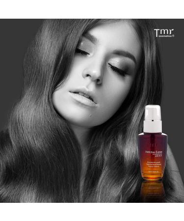 TMR Cosmetics Hair Luxe with Argan Oil - Moroccan Hair Oil Conditioner for Dry, Frizzy, Heat-Damaged Hair - Promotes Shine, Thickness, and Strength - 55ml - Buy Online on GoSupps.com
