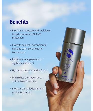 iS CLINICAL Extreme Protect SPF 30 Sunscreen Moisturizer - Hydrating Treatment with SPF - Buy Online on GoSupps.com