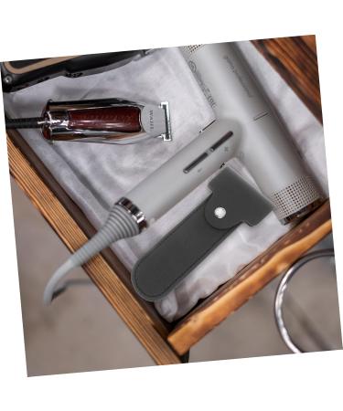 Fomiyes Leather Razor Holster - Portable Shaving Protection Case for Straight & Double-Edged Razors | International Shipping Available - Buy Online on GoSupps.com