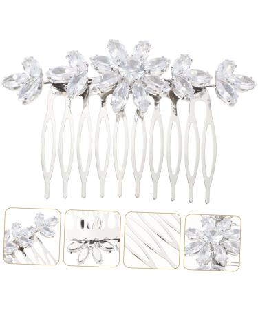 Housoutil Bangs Comb Bride Hair Accessories Wedding Bridal Accessories Hair Clips for Bangs Bride Accessories Womens Accessories Pearl Headpiece Simple Bridesmaid Aluminum Alloy Bar Mitzvah - Buy Online on GoSupps.com