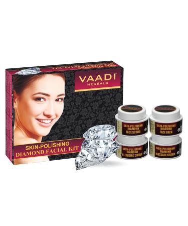 Vaadi Herbals Skin-Polishing Diamond Facial Kit For All Skin Type 70 gms