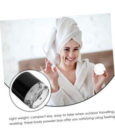 FOMIYES Makeup Powder Body Powder Loose Powder Body Butter Travel Cosmetic Jars Small Containers with Lids Travel Jars Small Powder Jar Small Jar Baby Plastic Small Powder Can - Buy Online on GoSupps.com