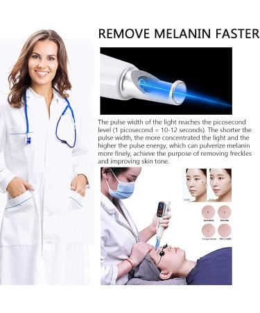 Machine Professionnelle D' limination Des Taches Sombres La Lumi re D'impulsion Picoseconde Stylo D' limination Des Taches Avec Lunettes De Protection 9 Modes / 4 Niveaux - Buy Online on GoSupps.com