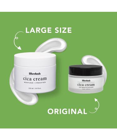 Meebak Cica Face Moisturizer for Women - Anti-Aging Korean Cream for Neck, Chest - Day and Night - 5 fl oz - Buy Online on GoSupps.com