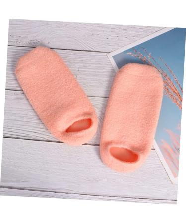 minkissy 1 Pair Heel Sleeve Women Cracked Heels Guard Spa Socks Dead Skin Socks Spa Feet Sleeves Heel Repair Lotion Socks Skin Softening Socks Socks for Women Foot Miss Ankle Socks - Buy Online on GoSupps.com