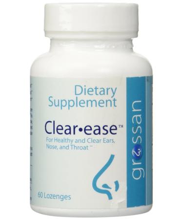 Grossan Clear-Ease Tablets for Healthy & Clear Ears Nose and Throat