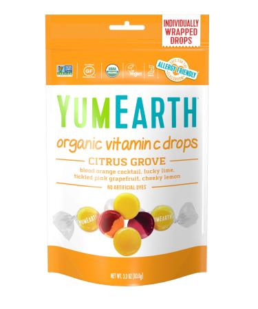 YumEarth Organic Vitamin C Drops Citrus Grove 3.3 oz (93.5 g)