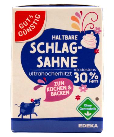 Good & Cheap Long-life Whipped Cream 30% Fat Pack of 27 (27 x 200g)