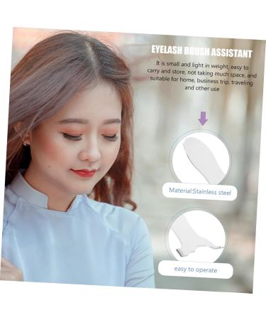 DOITOOL Makeup Utensils Eyelash Stainless Steel Grafting Tools brow Lamination Brush Curly Eyelash Tool Eyelash y Letter brow Lasting Tool Stainless Steel Eyelash Brush 5.2x4cm - Buy Online on GoSupps.com