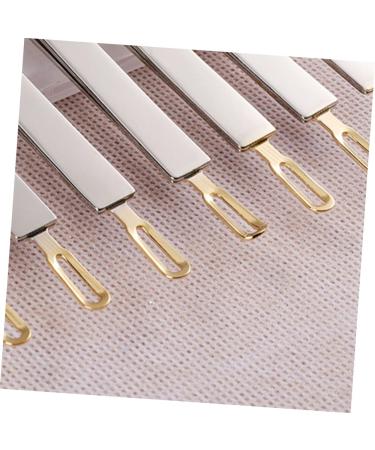 Minkissy 3-Set Stainless Steel Eyebrow Tweezers & Clips | Precision Hair Removal Tools for Perfect Brows - Buy Online on GoSupps.com