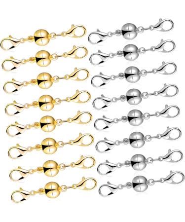 Coheali 100 pc Magnetic Connection Buckles - Jewelry Closures for Bracelets & Necklaces | Durable Copper Fasteners - Buy Online on GoSupps.com