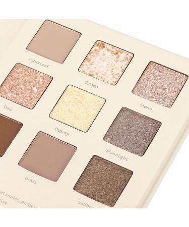 Eyeshadow Palette Cosmetic Eyeshadow Palette Fine Powder Matte Metallic 9 Colors - Buy Online on GoSupps.com