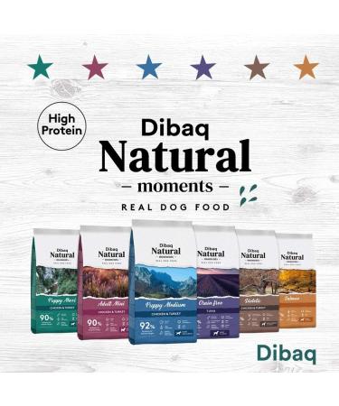 Dibaq Natural Moments Adult Mini. Dry food for adult dogs of small breeds complete food 100% natural with chicken and turkey 3 kg. - Buy Online on GoSupps.com