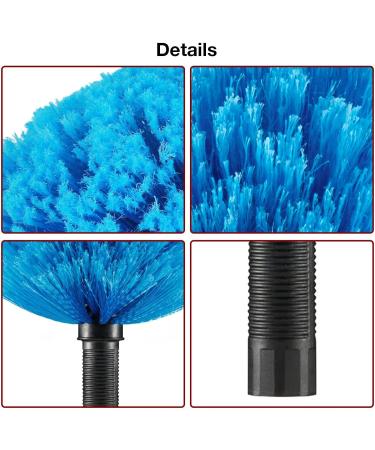 Duster Head Replacement - Screw On Webster Cobweb Duster Head - Indoor & Outdoor Brush Attachment Fits Standard US 3/4 Inch Acme Threaded Poles Cjupzi - Buy Online on GoSupps.com