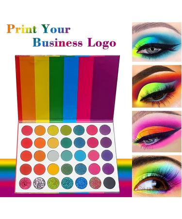 Makeup Palettes 35 Colors Eye Shadow Palette - Matte and Shimmers Makeup Palette Blendable Waterproof Eye Shadow No Flaking Little Fall - Buy Online on GoSupps.com