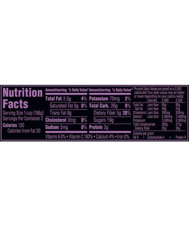 Del Monte Fruit and Chia Snack Cups - Pears in Blackberry Flavored Chia - 7 oz (2 Pack) - Buy Online on GoSupps.com