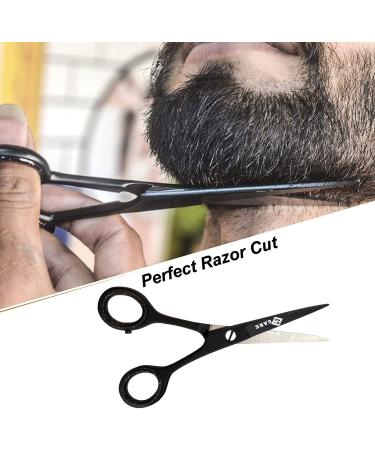YSCARE Hairdressing Scissors Barber Hair Scissor for Professional Hairdressers Barbers Stainless Steel Hair Cutting Shears - for Salon Barbers Men Women (4.5") - Buy Online on GoSupps.com