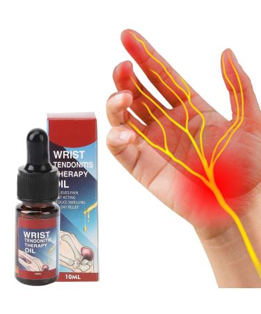 Massage oil for relieving wrist pain Relief of complaints Relief of joint pain Heating pain.